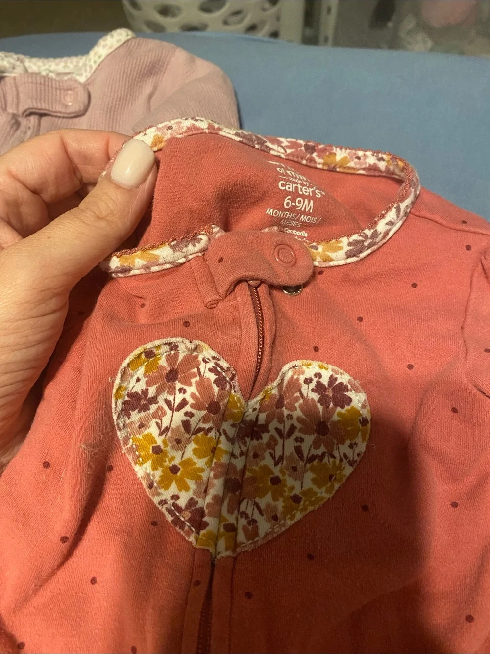 Baby Girl Sleeper bundle 6-9 months